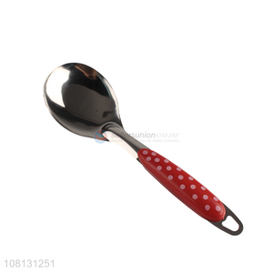 Good Price Stainless Steel Rice Scoop With Soft Handle