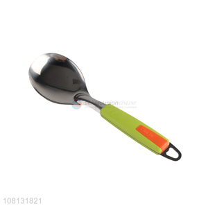 Good Sale Stainless Steel Rice Scoop With Non-Slip Handle