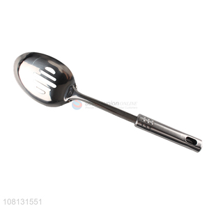 New Design Stainless Steel Slotted Spoon Serving Spoon