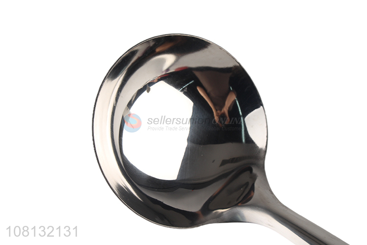 High Quality Stainless Steel Soup Ladle With Non-Slip Handle