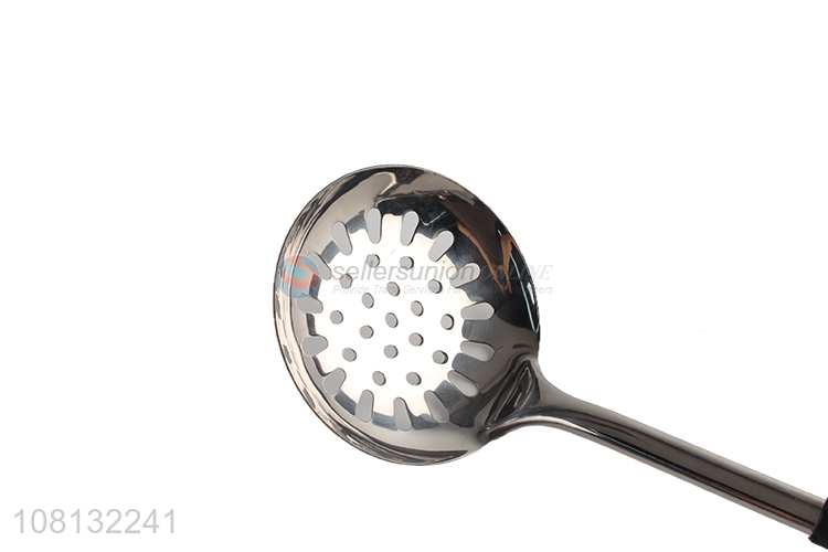 Good Price Stainless Steel Slotted Ladle Food Strainer