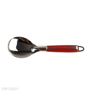 Wholesale Durable Stainless Steel Rice Scoop With Soft Handle