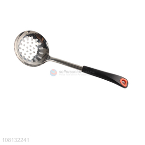 Good Price Stainless Steel Slotted Ladle Food Strainer