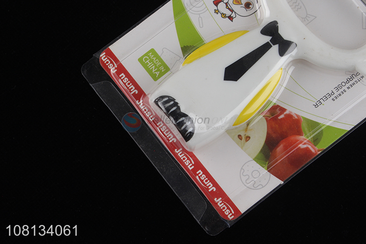 Top sale cartoon stainless steel peeler portable peelers