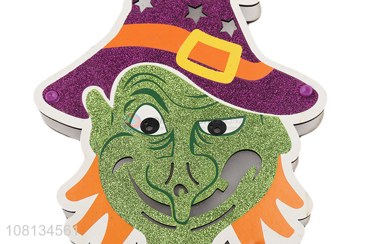 China products decorative Halloween witch lamp paper crafts