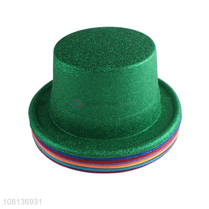 New arrival glitter top hat party hat magician hat party props