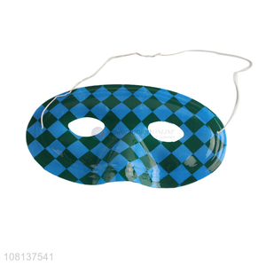 Hot items check pattern party masks Venetian masquerade mask