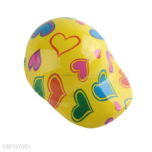 Wholesale colorful heart printed party hat photo booth props