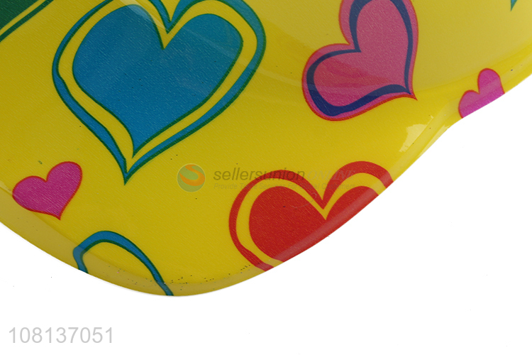 Wholesale colorful heart printed party hat photo booth props