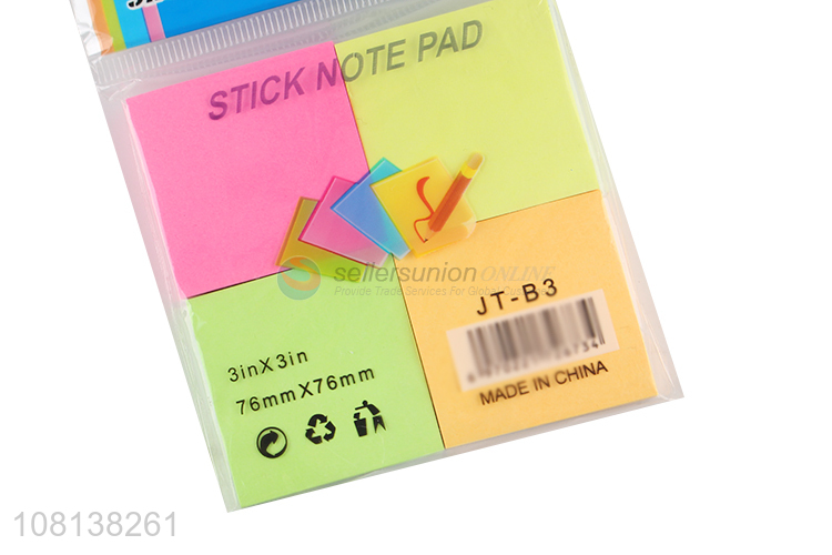 Latest imports sticky note set small advertising gifts