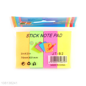 Hot selling custom logo print sticky notes <em>memo</em> <em>pads</em>