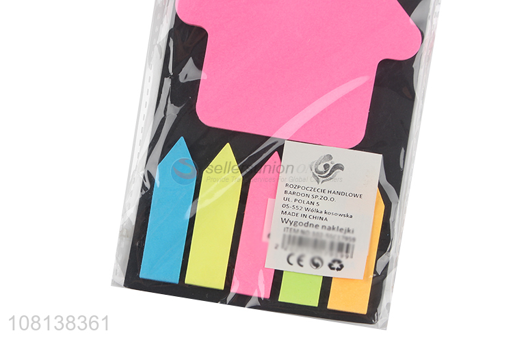 Online wholesale custom logo colored sticky note pads