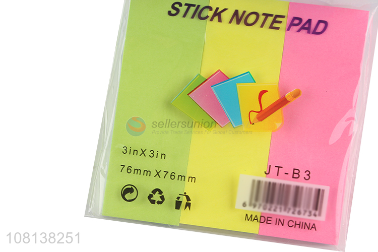 Recent design blank paper sticky notes for promotion