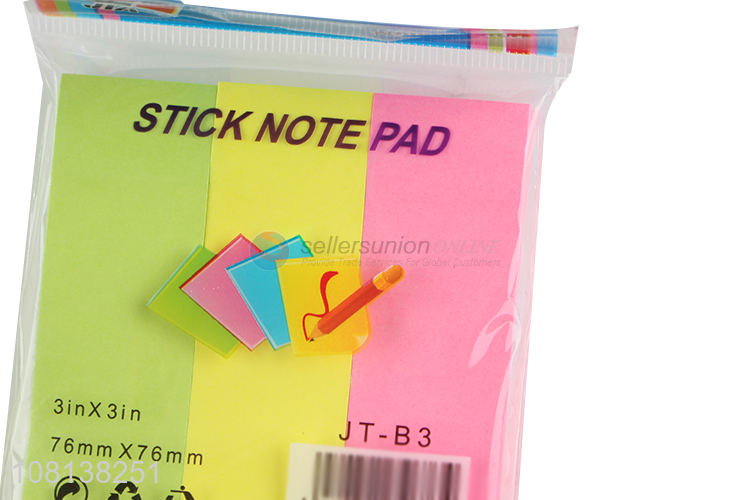 Recent design blank paper sticky notes for promotion