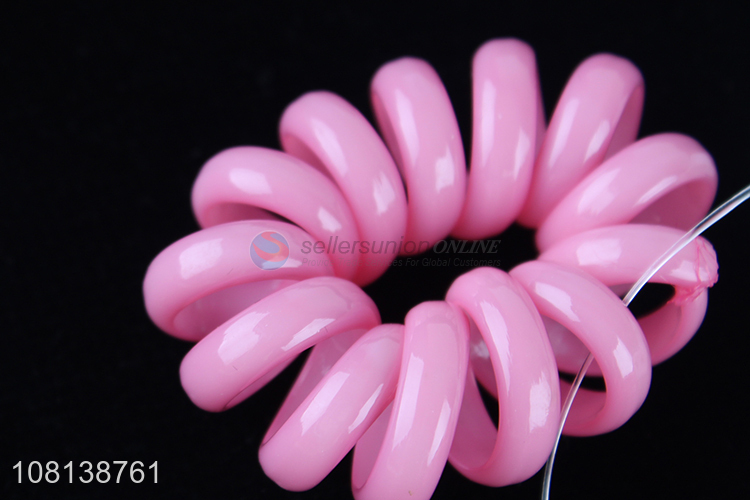 Online wholesale phone cord hair ties hair ropes hair rings