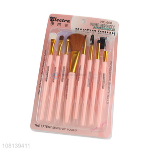 Best selling plastic <em>powder</em> <em>brush</em> ladies beauty <em>brush</em> set