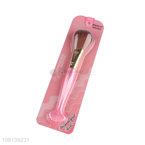 China supplier creative shell makeup <em>brush</em> <em>foundation</em> <em>brush</em>