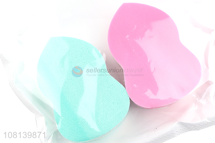 Hot Selling 2 Pieces Gourd Shape Cosmetic Puff Set