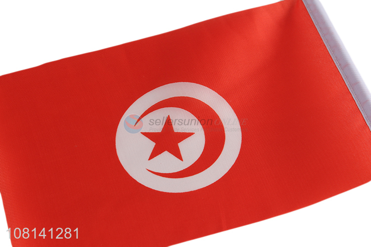 Good Sale National Country Flags Polyester Hand Flag