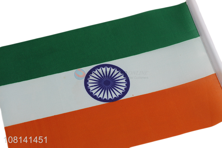 Fashion Plastic Pole Polyester Hand Waving Flag Mini Flags