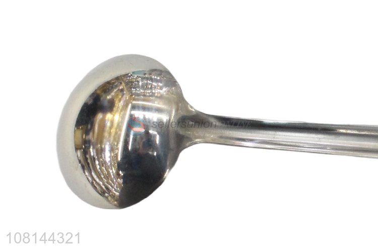 High quality silver stainless steel soup spoon for sale