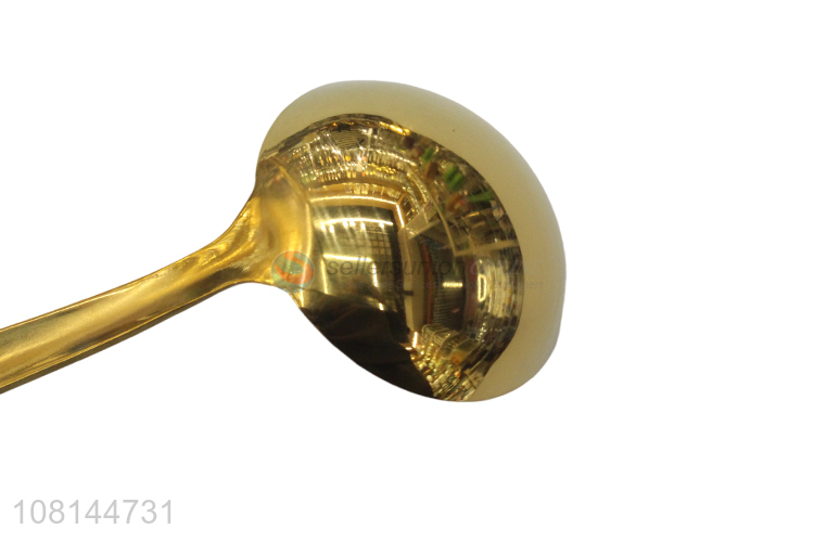 Yiwu direct sale stainless steel soup spoon home kitchenware
