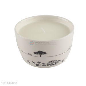 Best Selling Decorative Ceramic Jar Candle For Home And Hotel