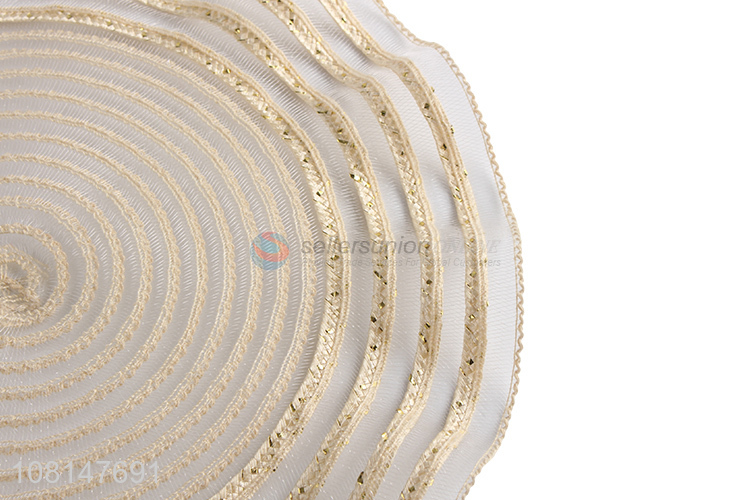 Good price fashionable anti-slip pp placemat for kitchen and home