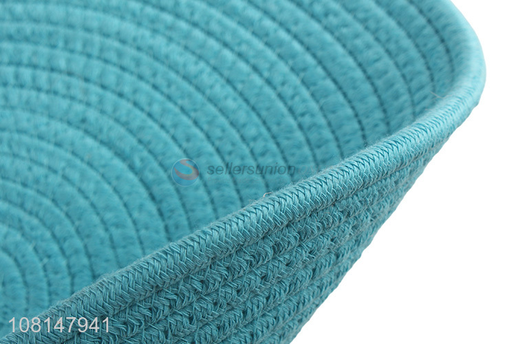 Hot selling anti-slip round woven cotton placemats dining mat