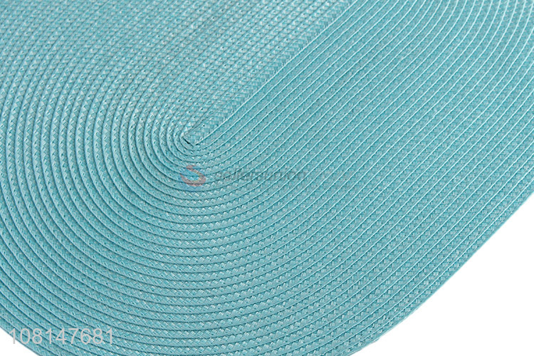 Promotional heat resistant woven placemats for kitchen table