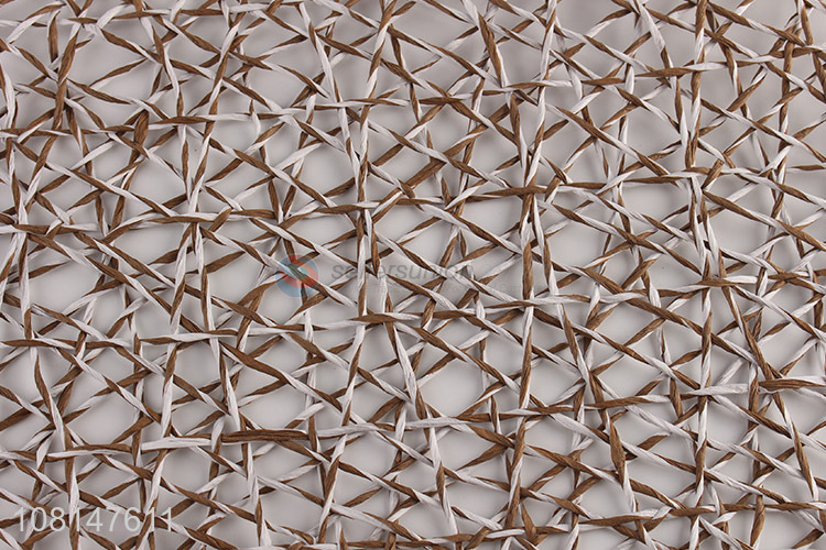 Recent design anti-scald anti-slip paper string woven placemats