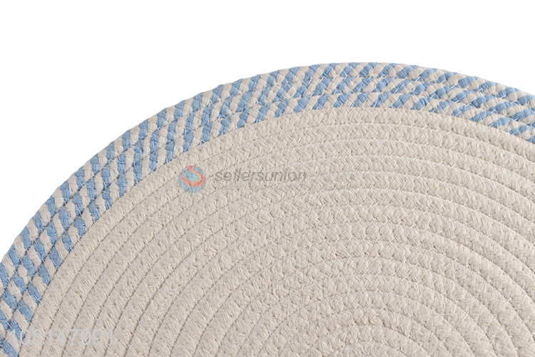 China imports heat resistant round woven placemat for decoration