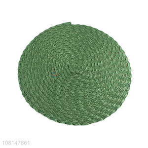Hot sale reusable washable non-slip braided placemat <em>tablemat</em>