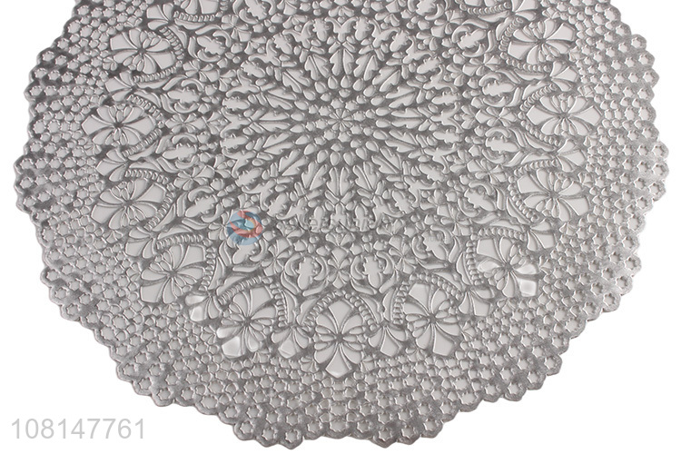 High quality metallic waterproof heat insulation pvc placemat