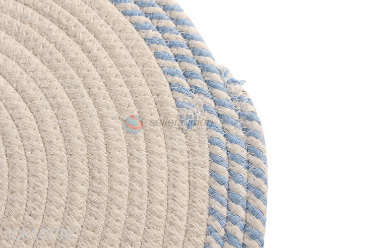 China imports heat resistant round woven placemat for decoration