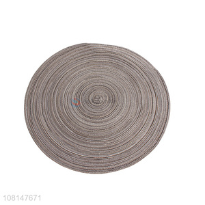 Wholesale anti-slip woven placemat table mat for home kitchen