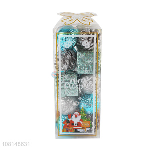 Hot Sale Mini Gift <em>Box</em> <em>Christmas</em> Balls Pine Cones For <em>Christmas</em>