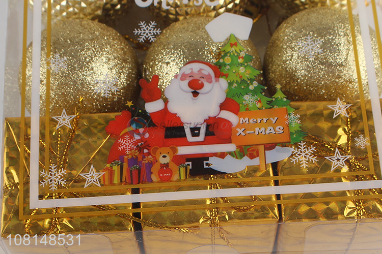 Fashion Christmas Balls Mini Gift Box Christmas Ornaments Set
