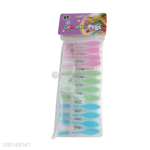 China wholesale non-slip clothes pegs colourful pegs