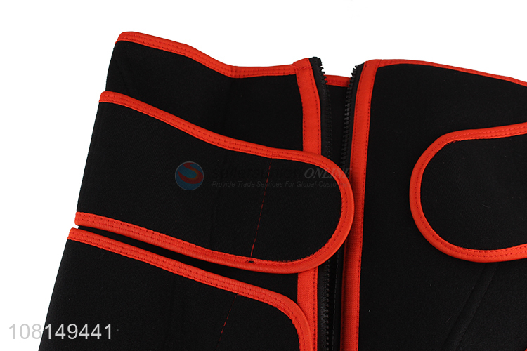 Wholesale adjustable double compression sport slimming waist trimmer