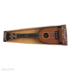 Factory supply 4 strings mini toy guitar ukulele for girls boys