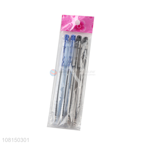 High Quality 4 Pieces Click Ballpoint Pen Set Wholesale