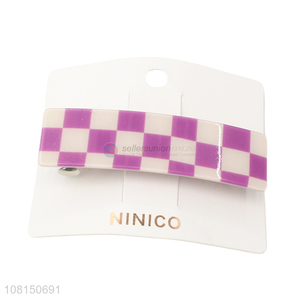 Custom Snap Automatic Hair Clips Hair Barrette For Women