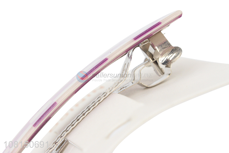 Custom Snap Automatic Hair Clips Hair Barrette For Women