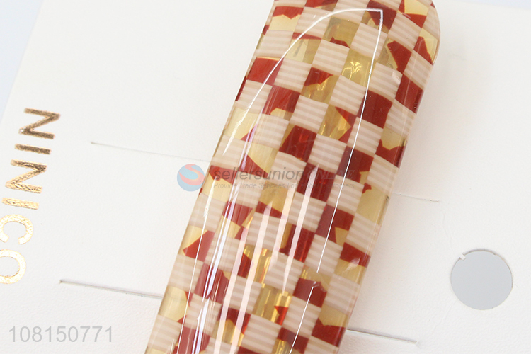 Fashion Design Automatic Spring Hair Clips For Women Girls