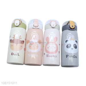 Cute design daily use vacuum flasks water bottle for sale