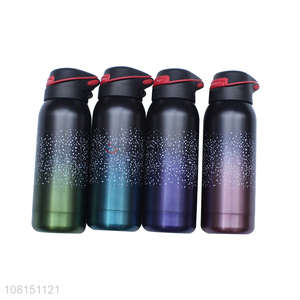 Fashion style stainless steel durable vacuum flasks water bottle