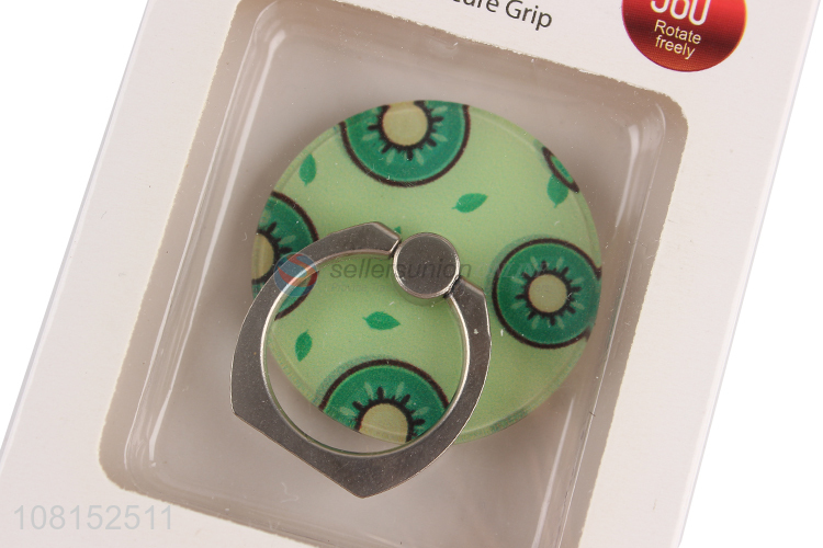 Yiwu factory simple mobile phone holder with metal ring