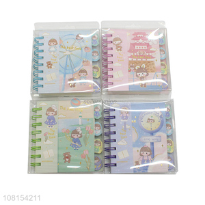 Good Quality Cartoon Printing Spiral Notebook For Students