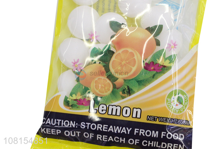 High Quality Anti-Insect Mothballs Lemon Scented Naphthalene Ball